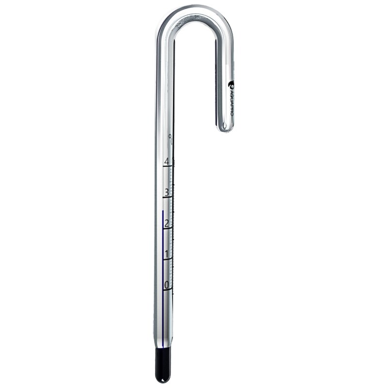 Thermomètre ada-style U pour Aquarium, en forme de U suspendu au verre, moniteur de température pour réservoir en verre de 6mm 8mm 10mm 12mm 15mm d&#39;épaisseur