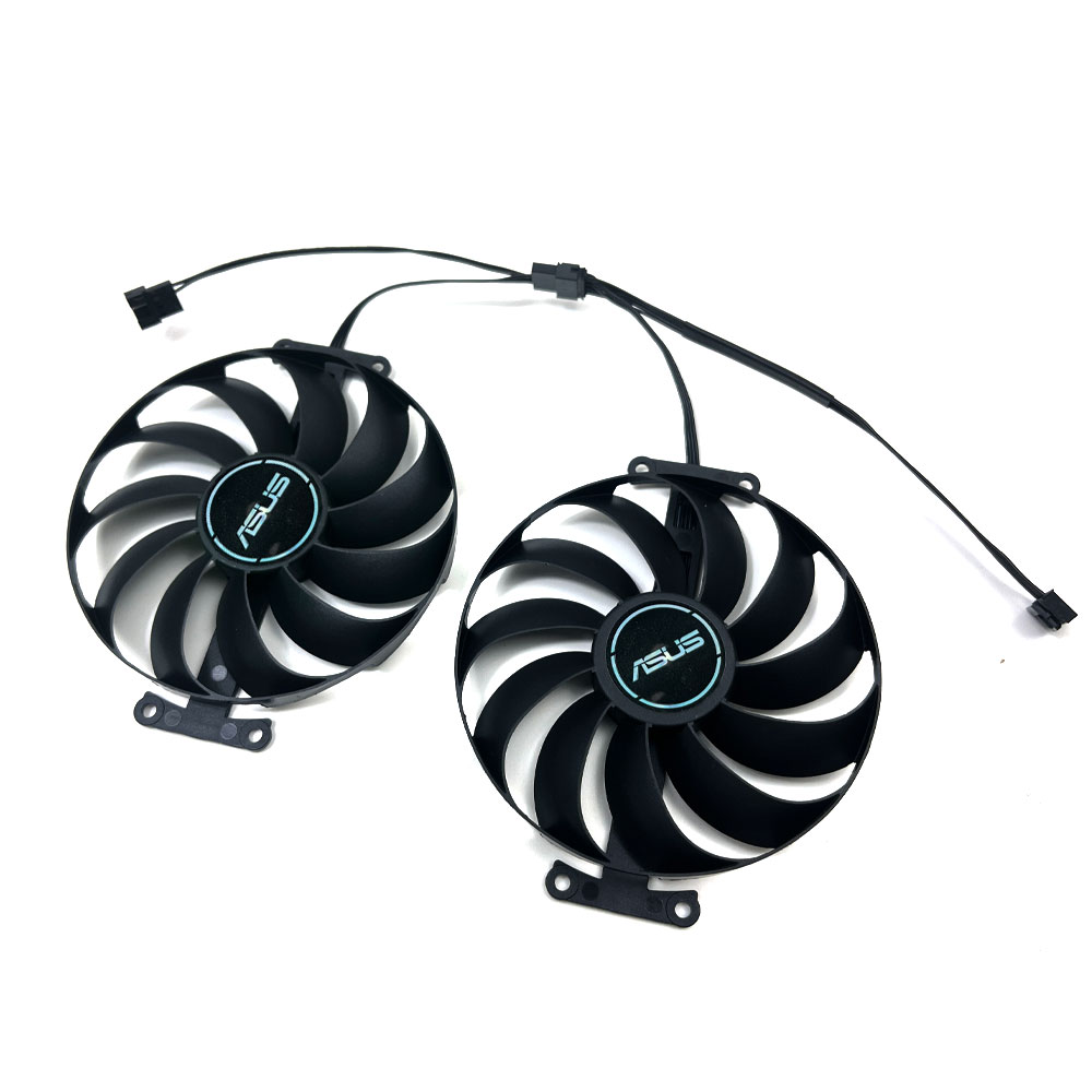 1SET 7PIN 95MM DUAL-RTX 3060TI-O8G-V2 GPU Fan，For ASUS Dual GeForce RTX 3070、RTX 3060 TI-O8G-V2 Graphics card cooling fan