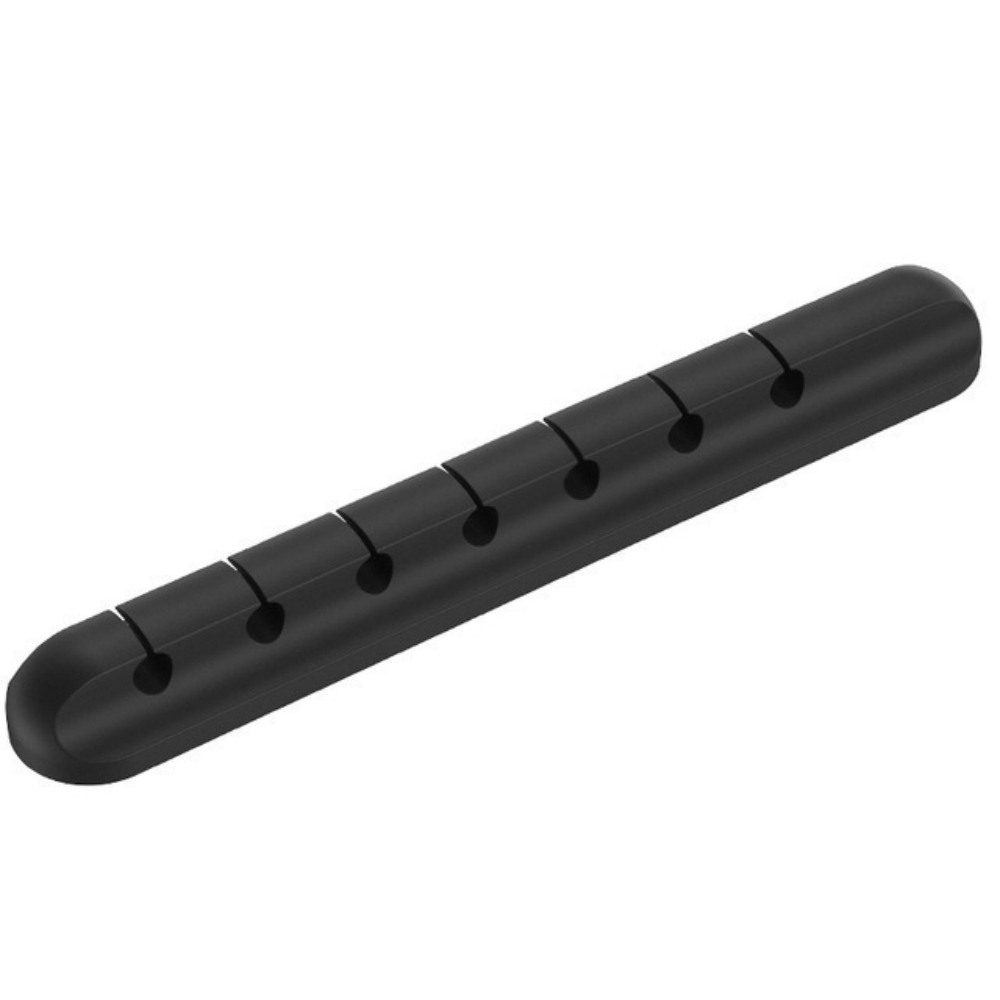 Kabel-Organizer, Silikon, USB-Kabelaufwicklung, für Höhle Schreibtisch, ordentliche Verwaltung-Clips, Kabelhalter für Maus, Kopfhörer, Kabel-Organizer: Blau