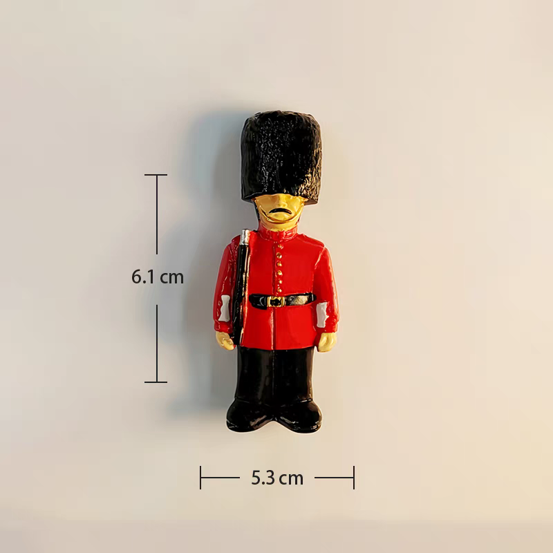 Europa storbritannien england london 3d køleskabsmagneter turisme souvenir køleskabsmagneter klistermærke samling kunsthåndværk dekoration: Grøn