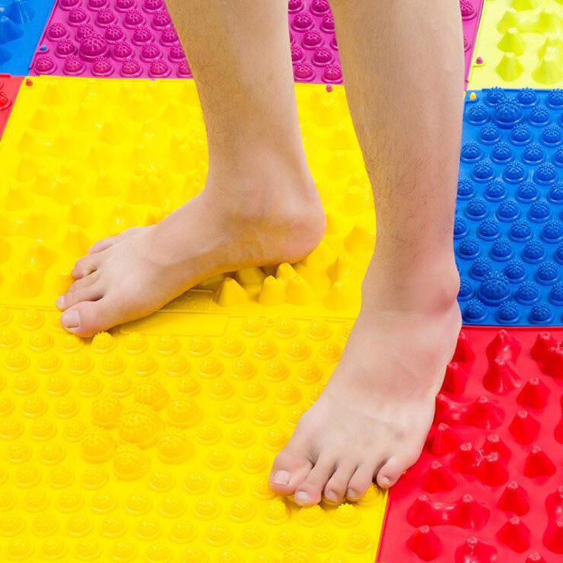Multi-funktion Akupunktur Reflexzonenmassage Fuß Massagegerät Therapie matt Massage Pad Kappe Druck Durchblutung Platte matt Massagegerät
