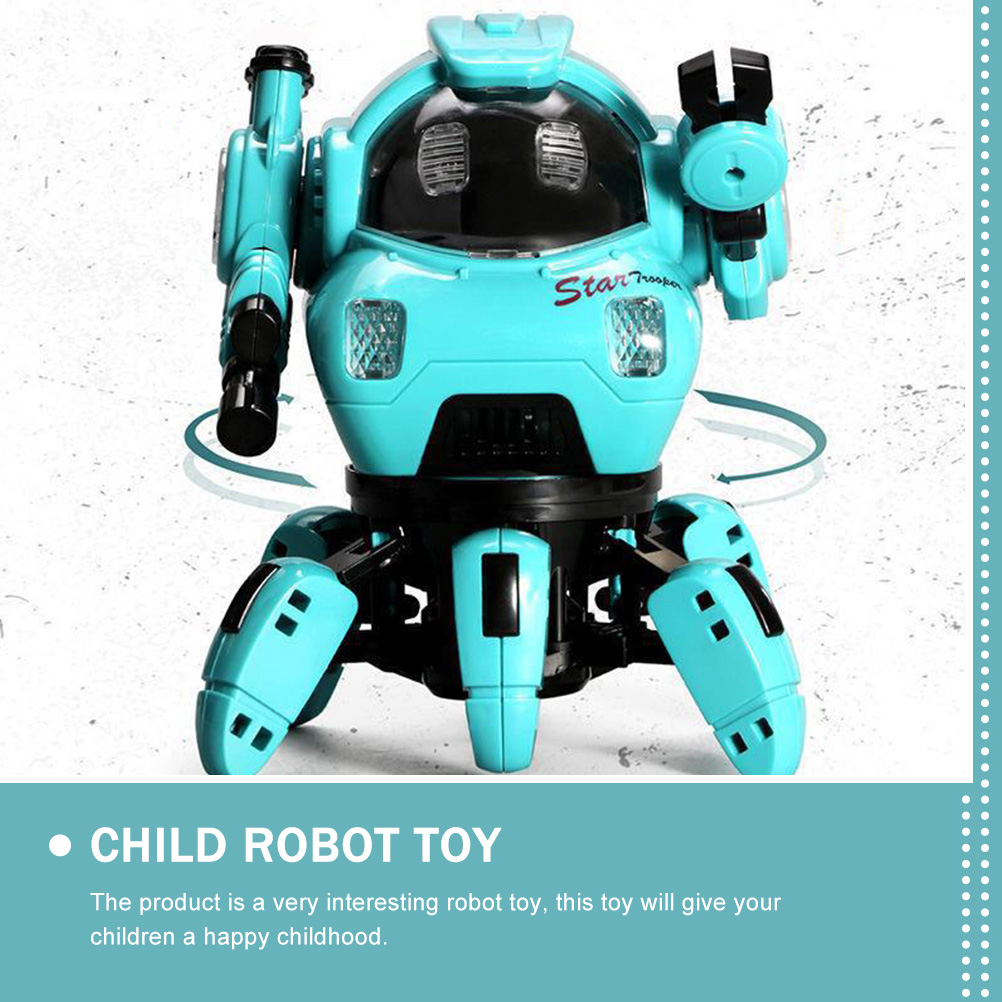 Children Electric Robot Plastic Robot Plaything Funny Dancing Robot
