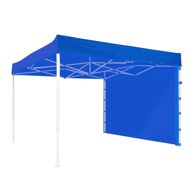 Luifel Zijwand Voor 10X10inch Slant Luifel Tent, Outdoor Instant Luifels, 1 Pack Zijwand: Blue