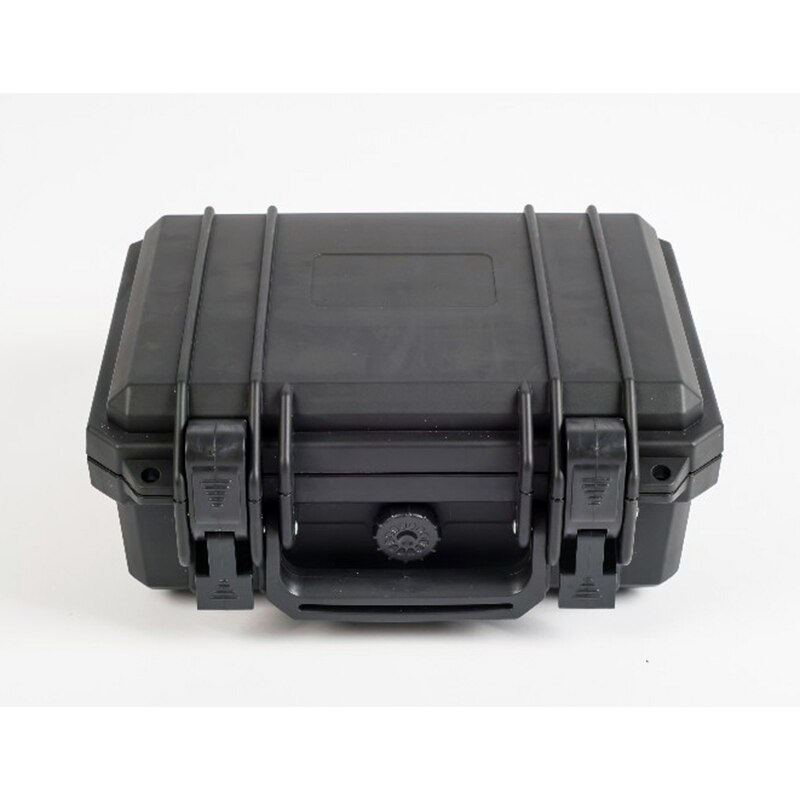 Waterproof tool Case with foam for Camera Equipment Carrying Case Black Plastic sealed safety portable toolbox