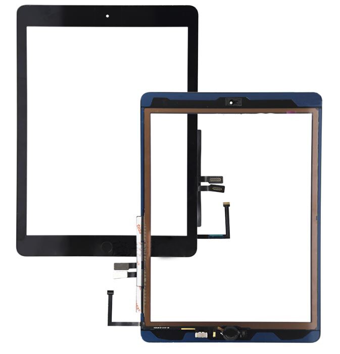 1 Uds Original A1893 A1954 pantalla táctil LCD Panel frontal cristal digitalizador para iPad generación 6 6 6 Panel botón de inicio