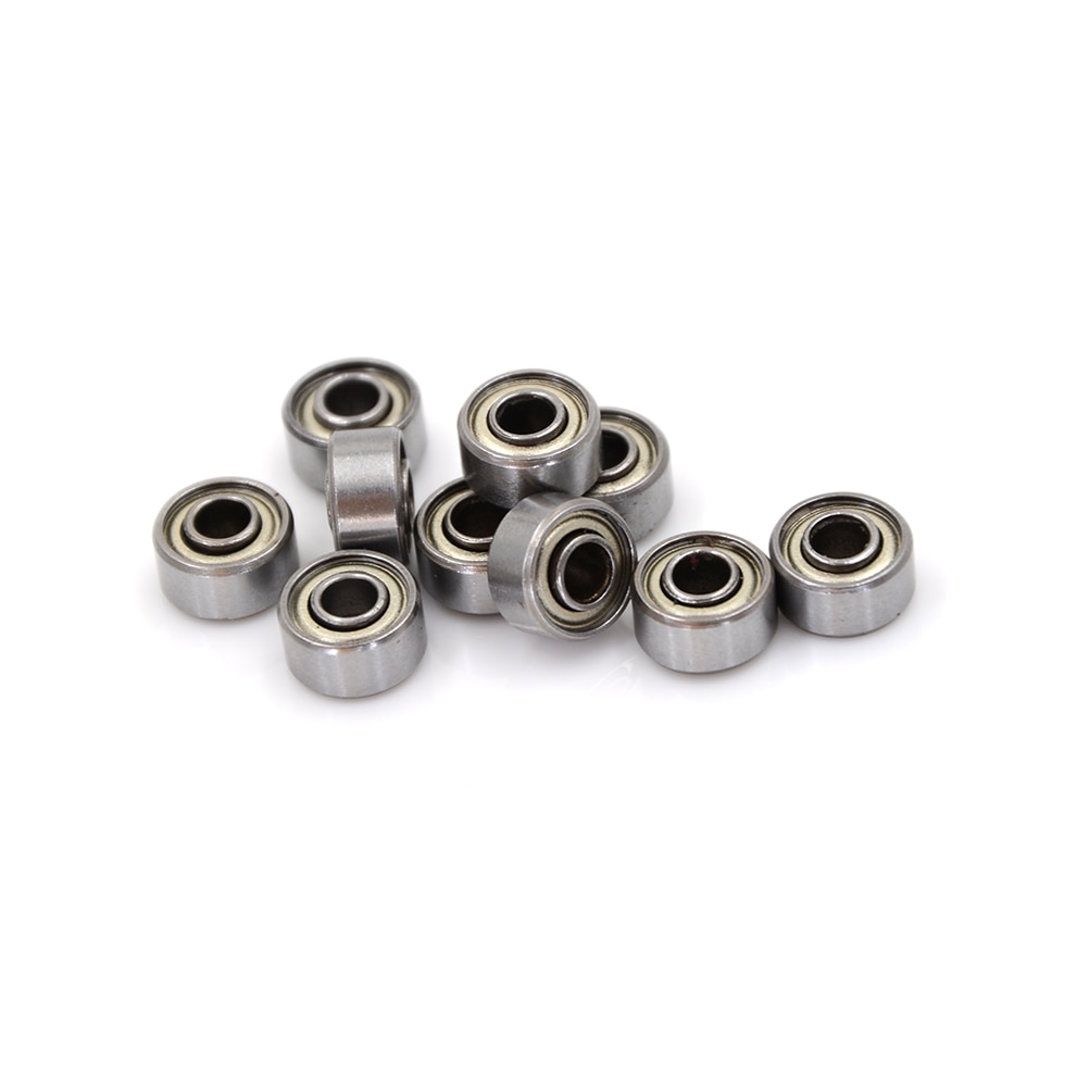 10 st/lot 693zz miniatyrkullager små dubbelskärmade miniatyrmetallstållager 3*8*4mm