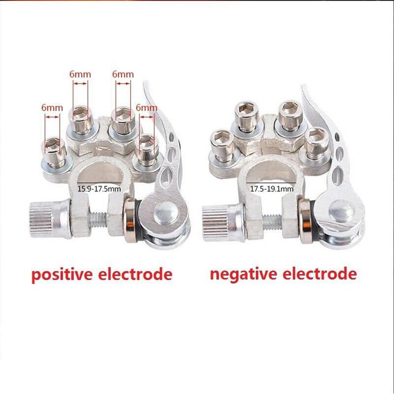 Battery terminal Tin-plated brass battery connector Battery sub-wiring clamp