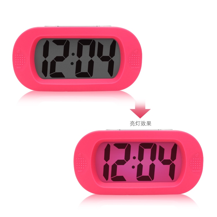Barn väckarklocka student radiostyrd klocka led relojes despertadores de mesita dagliga nödvändigheter sc  oo50ac