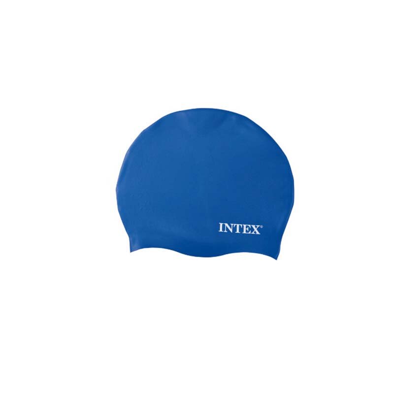 Pooltillbehör sportvattenväska uppblåsbar pool intex reparationsplåster simglasögon keps öronpropp näsklämma: Mössa -a