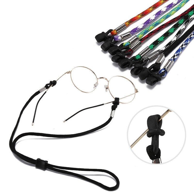 1Pc Verstelbare Bril Band Vrouwen Mannen Hals Koord Glazen Ketting Zonnebril Lanyard Brillen Touw Houder Eyewear Bandjes