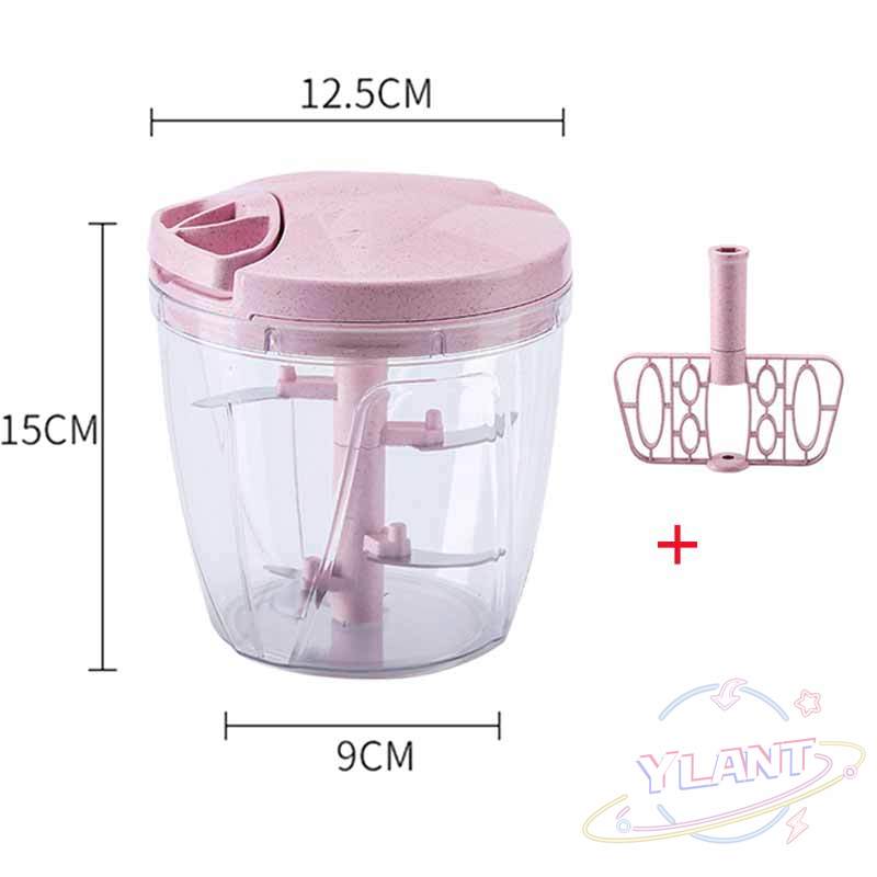 Manual Fruit Vegetable Chopper Hand Pull Food Cutter Onion Nuts Grinder Mincer Shredder Multifunction Kitchen Gadgets