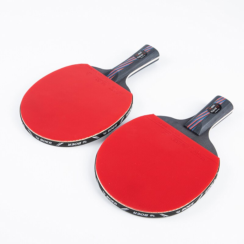 Professionele Racket Voor Ping Pong 6 Sterren Rubber Nano-Carbon Racket Voor Tafeltennis Gummy Toner Lijm Voor Ping pong Training