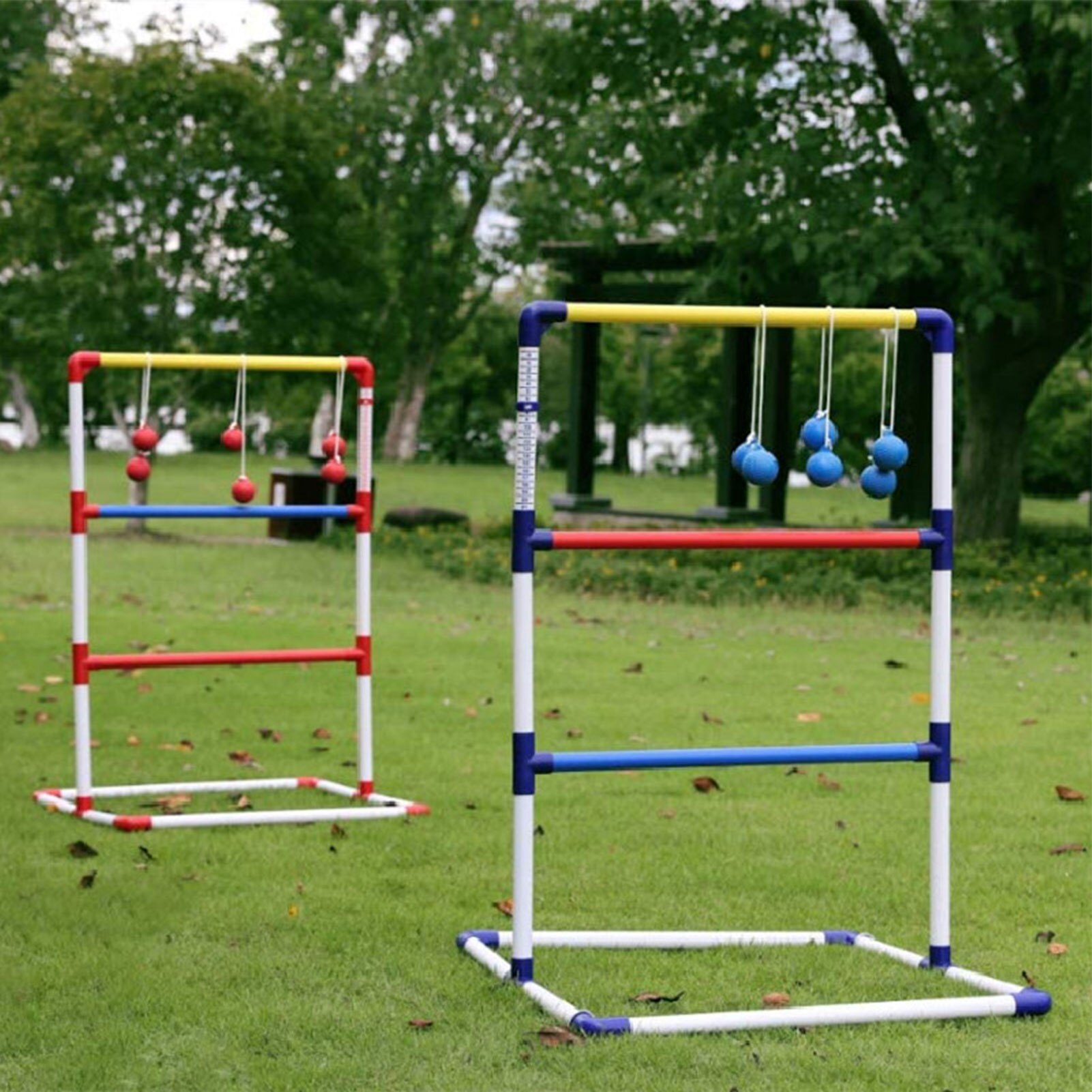8 Pcs Ladder Ball Throwing Golf Game Set Throwing Game Perfect Party Game For Adults And Children Outdoor Activities