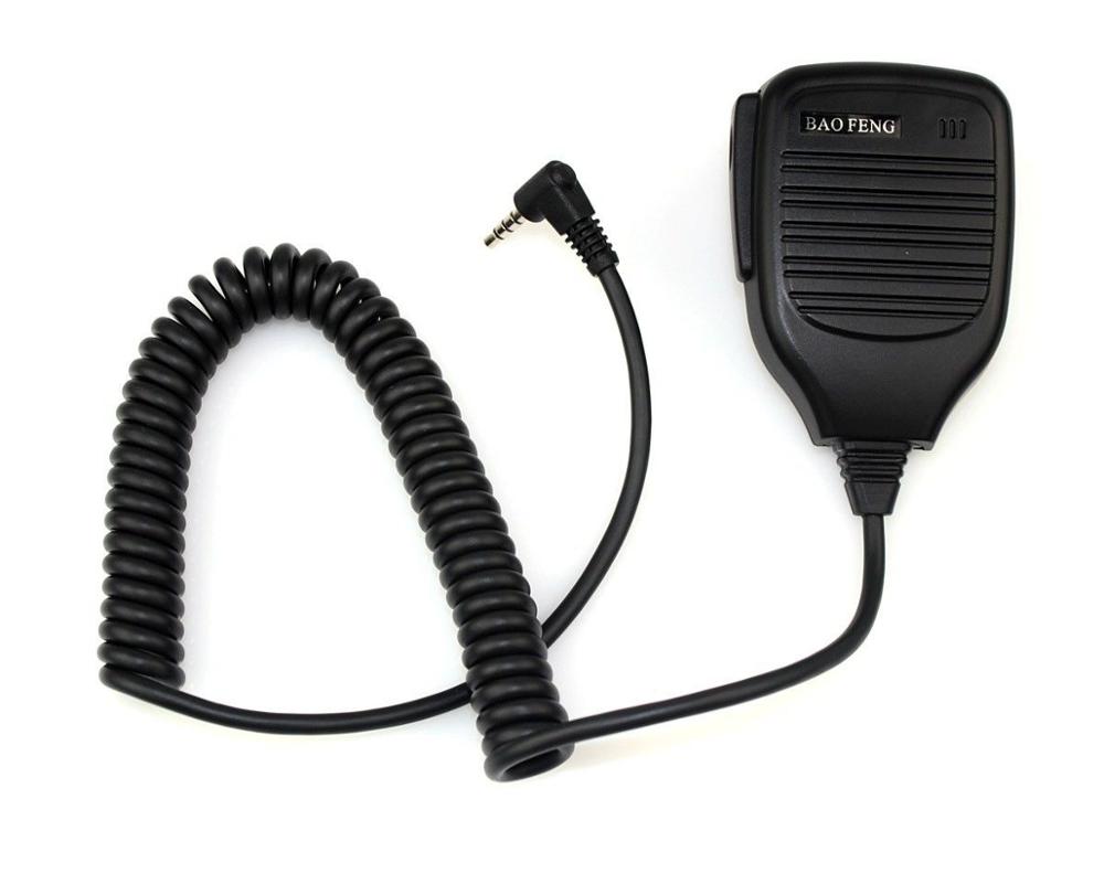 Tragbare Lautsprecher Mic Mikrofon für BAOFENF UV3R Radio Walkie Talkie HEIßER + Spur