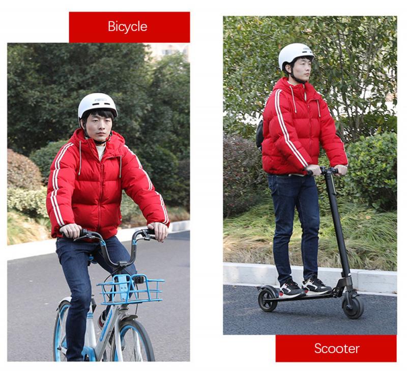Illumination Warning With Light Adjustable Bicycle Helmet Balance Bike Electric Scooter Motorcycle Helmet Four Colors