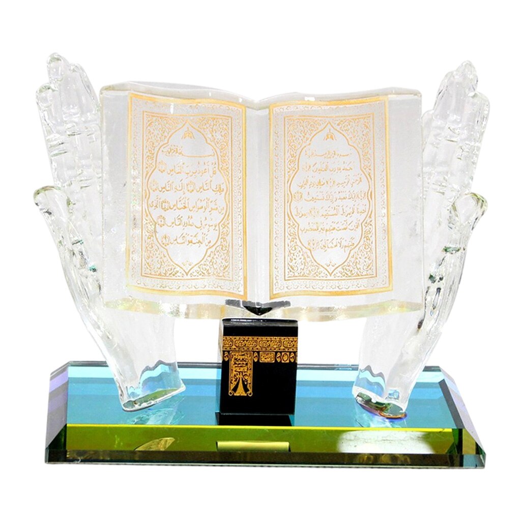 Moslim Crystal Ornament Allah Islamitische Kunst Car Home Office Decoratie Pronkstuk