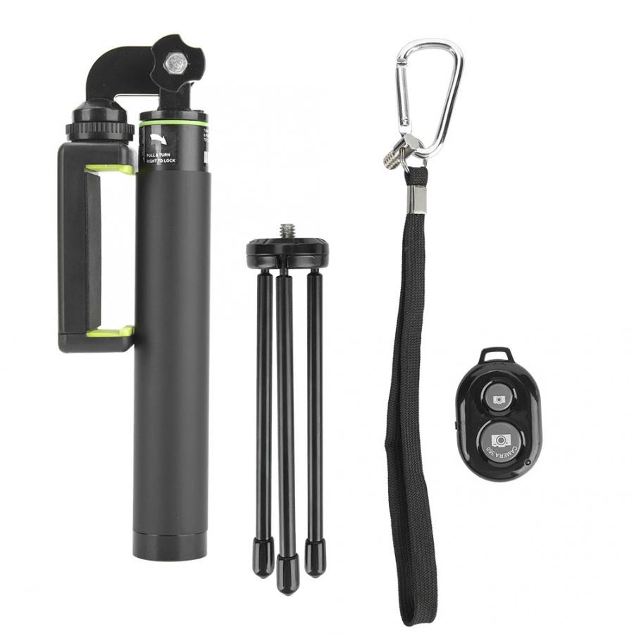LDX-611 perche selfie Portable Handheld Selfie Stick Tripod Kit with Bluetooth Remote Controller for Sports Camera phone tripod