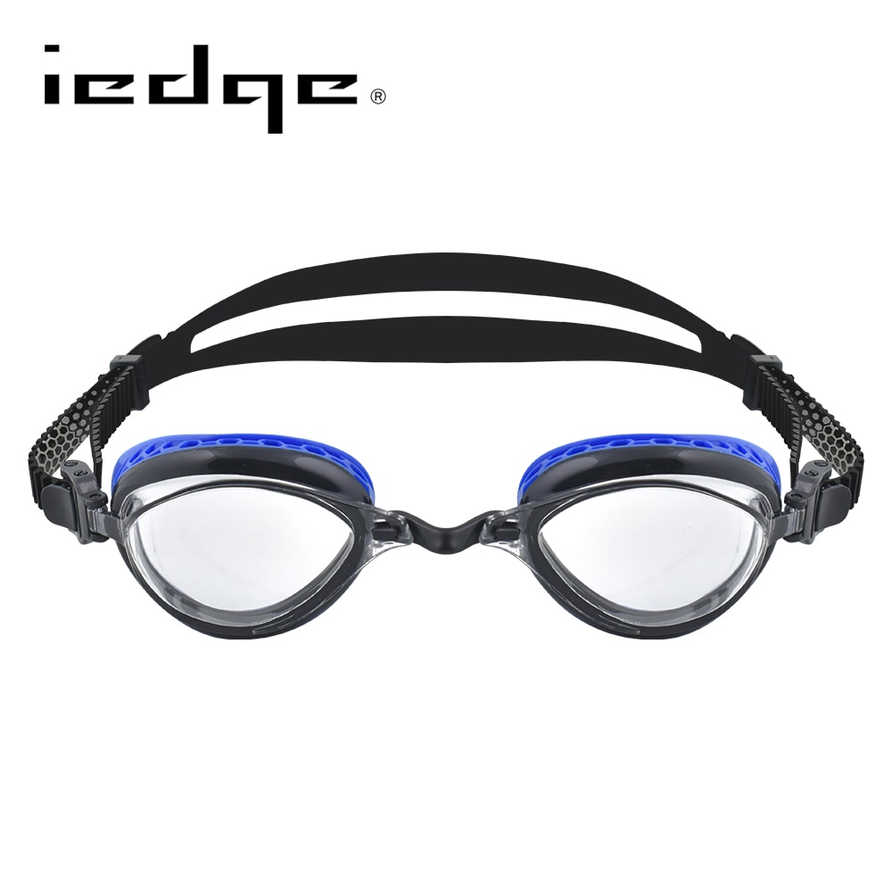 LANE4 Iedge Professionele Zwembril Anti-Fog Uv Bescherming Fitness & Training Hydrodynamische Voor Volwassenen # VG-962