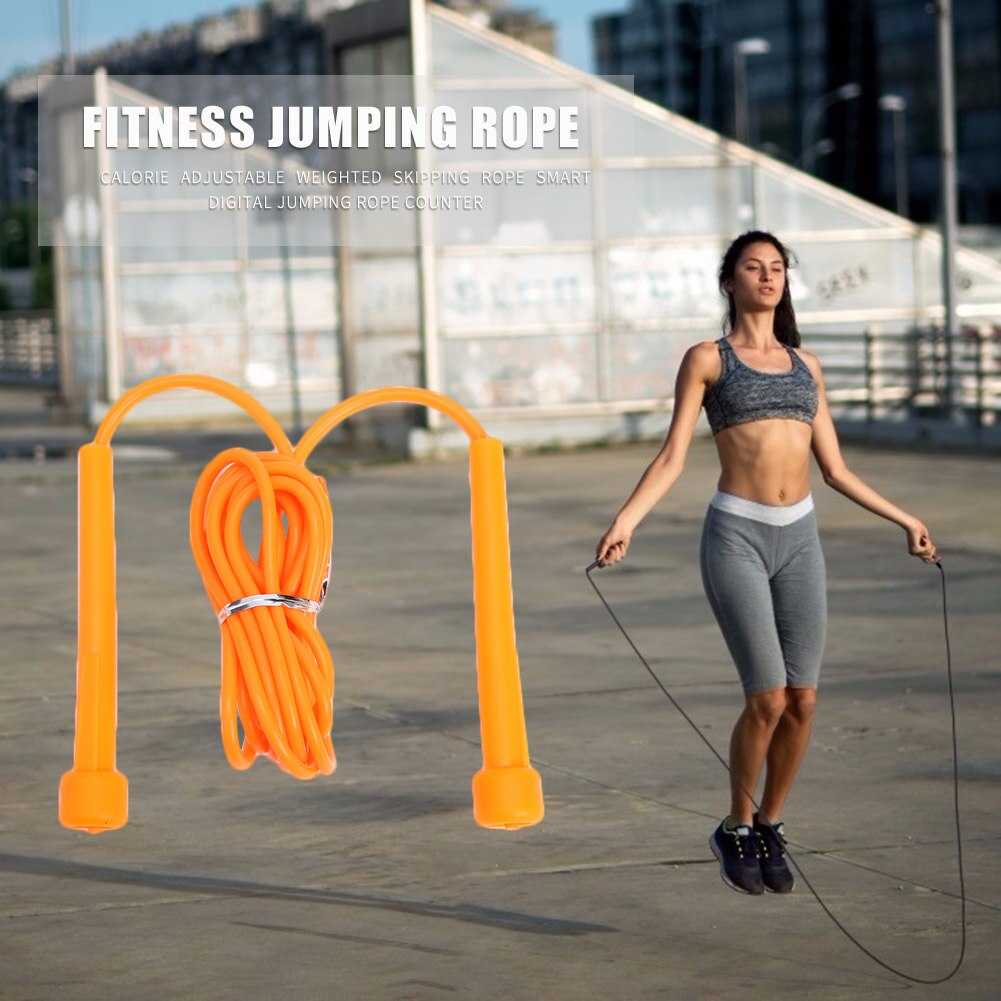 Cuerda de saltar ajustable de PVC, equipo de ejercicio de Fitness, para perder peso, gimnasio, Crossfit, entrenamiento, boxeo, deportes