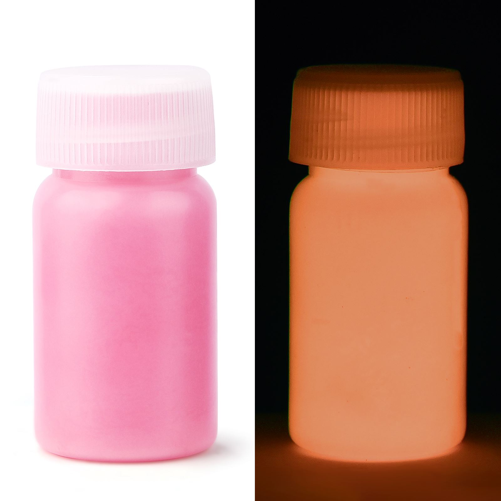 15g/ flasker fluorescerende pigment, langvarig lysende maling, automatisk glød, selvlysende akrylmaling, til kunst, festartikler: Grå