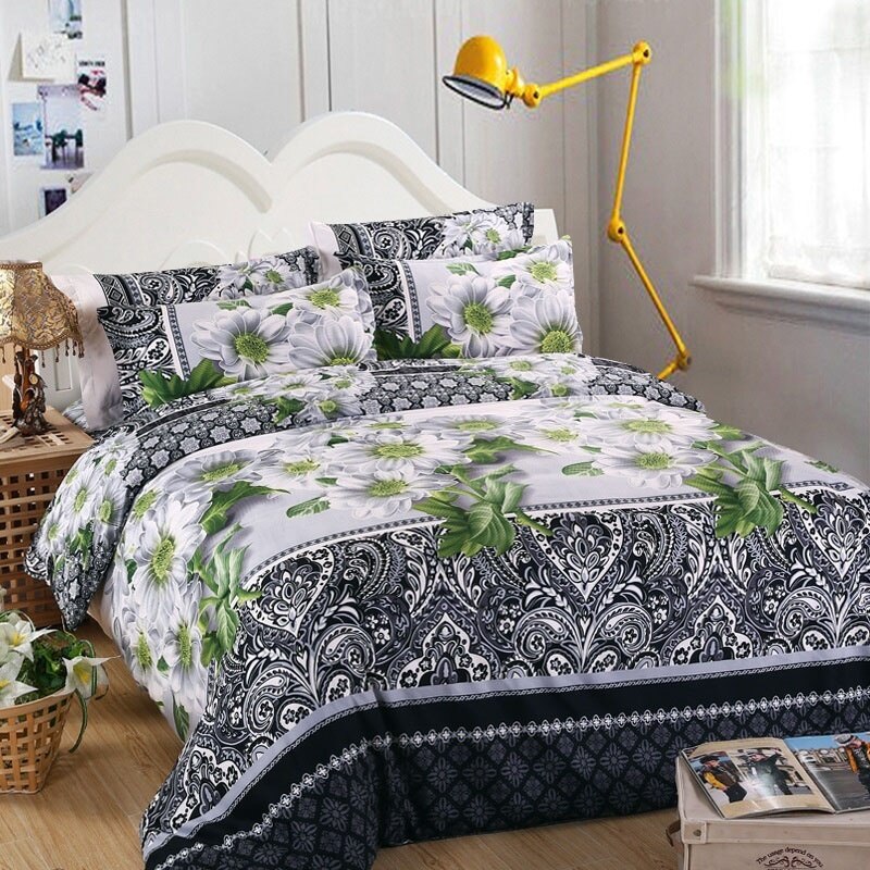 3D Duvet Covers Sets Comforter Cover 3pcs Bedding Sets Twin/Queen/King Size