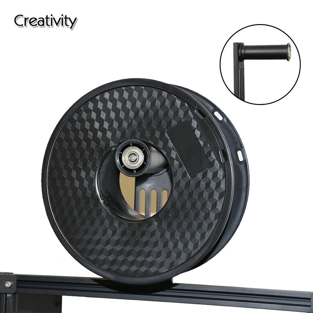 Rotatable Filament Bracket 3D printing PLA ABS PETG Filament Barrel 608ZZ Bearing Rotatable with Bracket Filament Spool Holder
