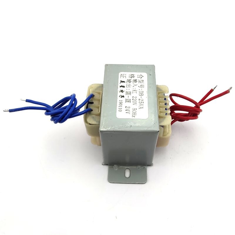 Transformador EI57 * 35 transformador de 25W 220V a 24V 25VA 24V 1A AC potencia de monitoreo