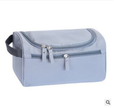 Make-up tas dames tassen heren grote waterdichte reis cosmetische tas organizer case benodigdheden make-up wassen toilettas goedkope tas: Grijs