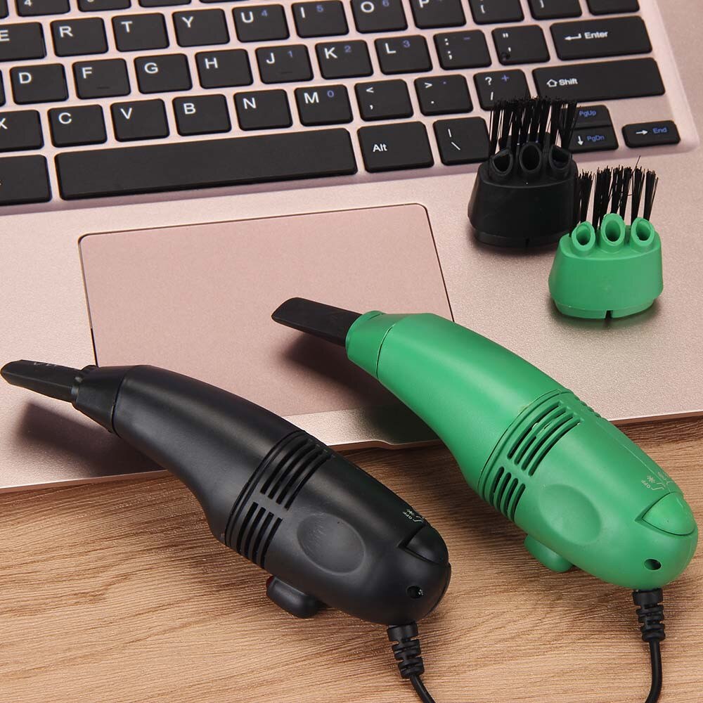 Mini Computer Vacuum USB Keyboard Cleaner PC Laptop Brush Dust Cleaning Kit Vaccum Cleaner Computer Clean Tools For Macbook Air
