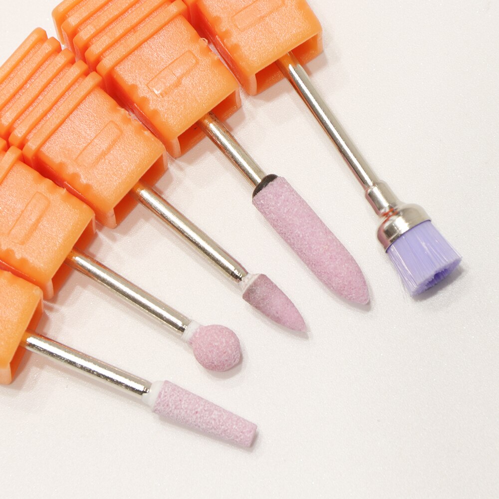 Stz 1 stuks professionele diamantfrees voor nagelboorbits, nagelriemverwijderaar, vijlen, elektrische nagelkunstboorgereedschappen stz 045