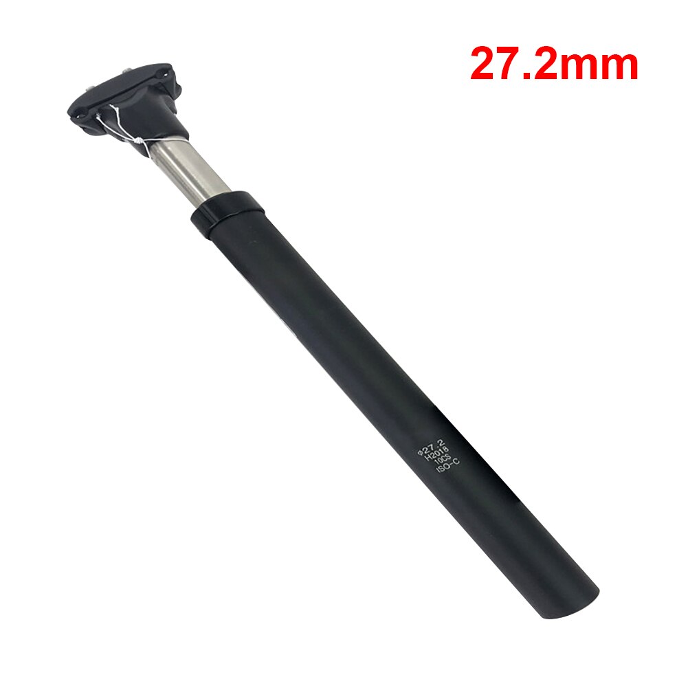 27.2mm/31.6mm Mountain Bike Bicycle Suspension Seat Tube MTB Setback Shock Absorber Damping Suspension Bicycle Seat post: Black 27.2mm