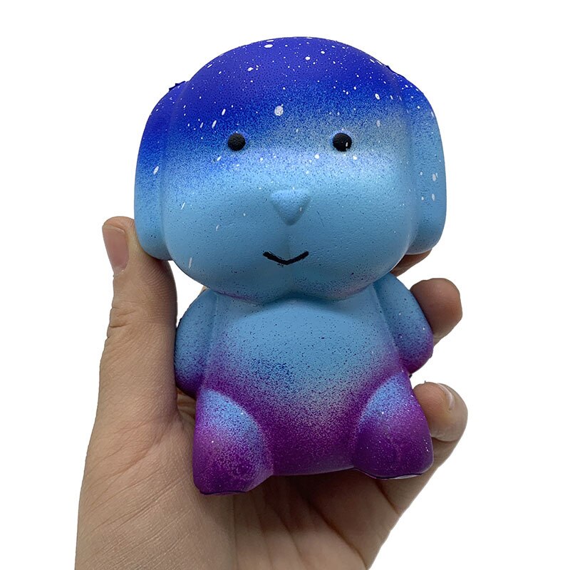 Neue Super große Galaxis nette katze Squishies langsam steigend freundlicher spielzeug puppe entlasten betonen druck beständig spielzeug quetschen spielzeug skvi: Blau
