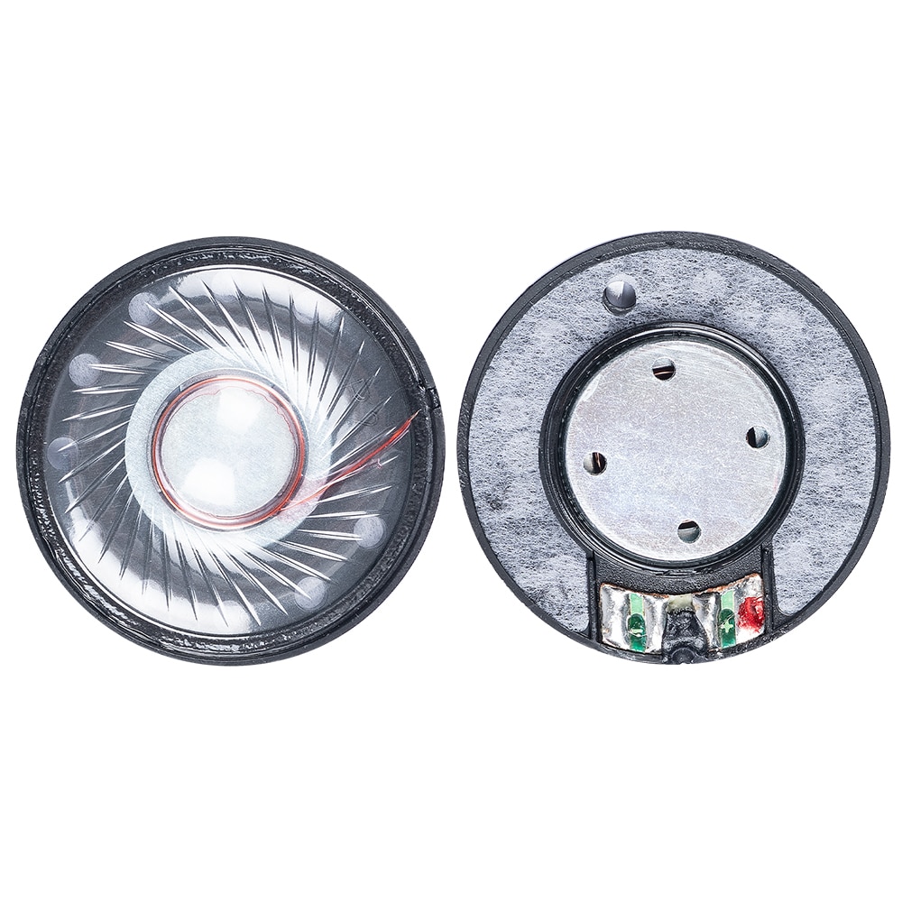 40mm głośnik słuchawkowy 32ohm do słuchawek Bluetooth Diy sterownik zestawu słuchawkowego HifI 112db części do naprawy słuchawek neodymowych na sprzedaż 2 sztuk