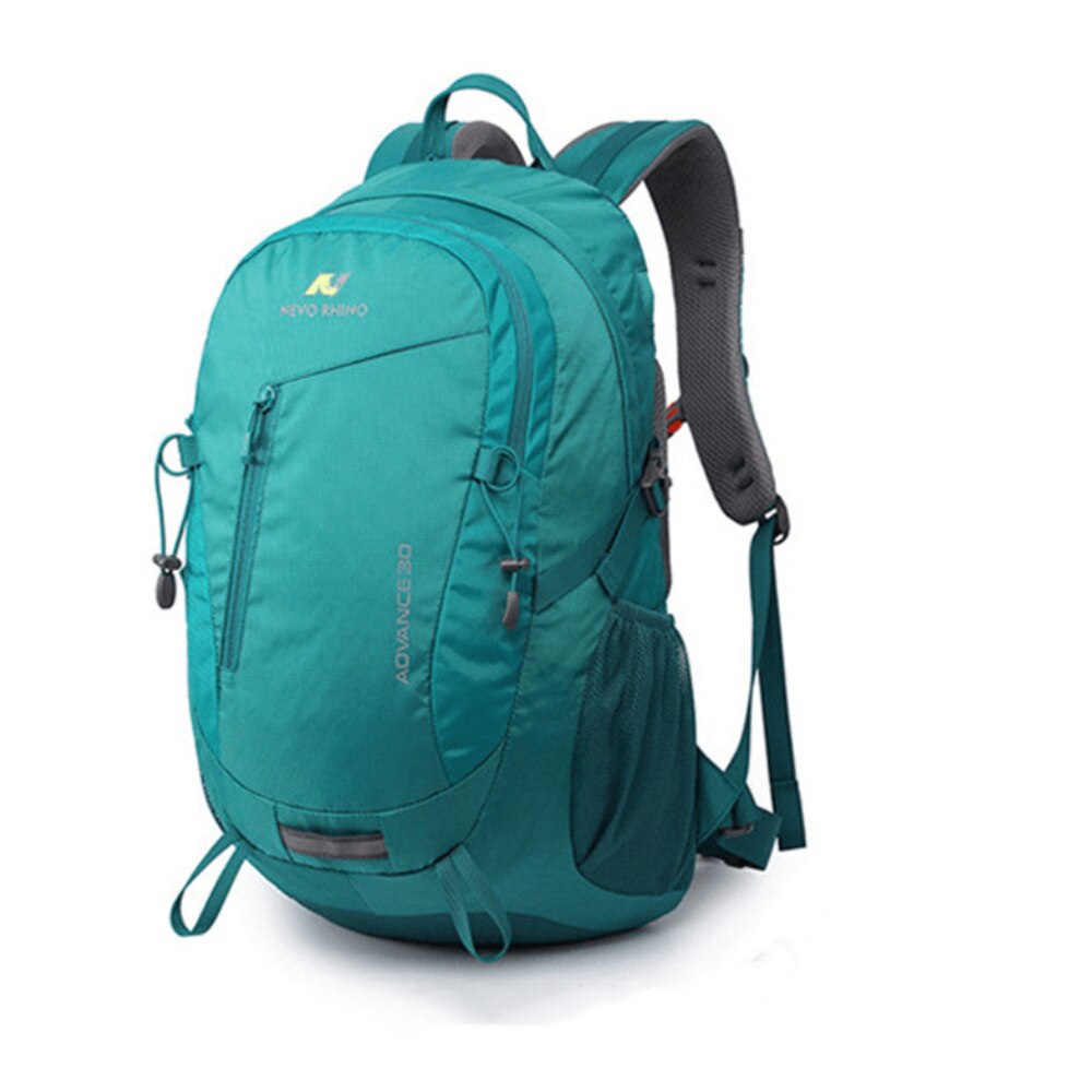 30L Outdoor Hiking Bag Portable Waterproof Travel Backpack Mountaineering Camping Trekking Sports Knapsack Men Women: Green