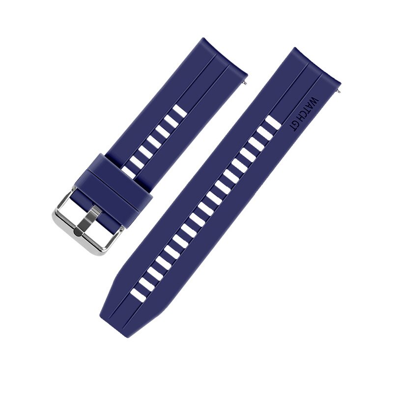22mm urrem til huawei ur  gt 2e gt 2 / amazfit gtr 47mm / honor magic watch 2 46mm rem silikone til samsung galaxy ur: 10045