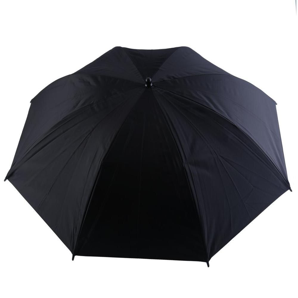 83cm Photo Studio Video Flash Light Umbrella Portable Black Silver Photography Reflective Reflector For Indoor Outdoor Shooting