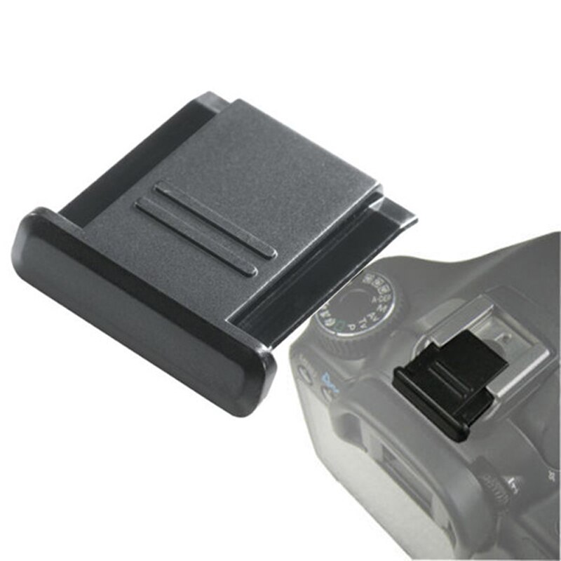 Tapa de protección Universal para zapata de Flash, para Canon, Nikon, Olympus, Panasonic, Pentax, DSLR, SLR, accesorios para cámara