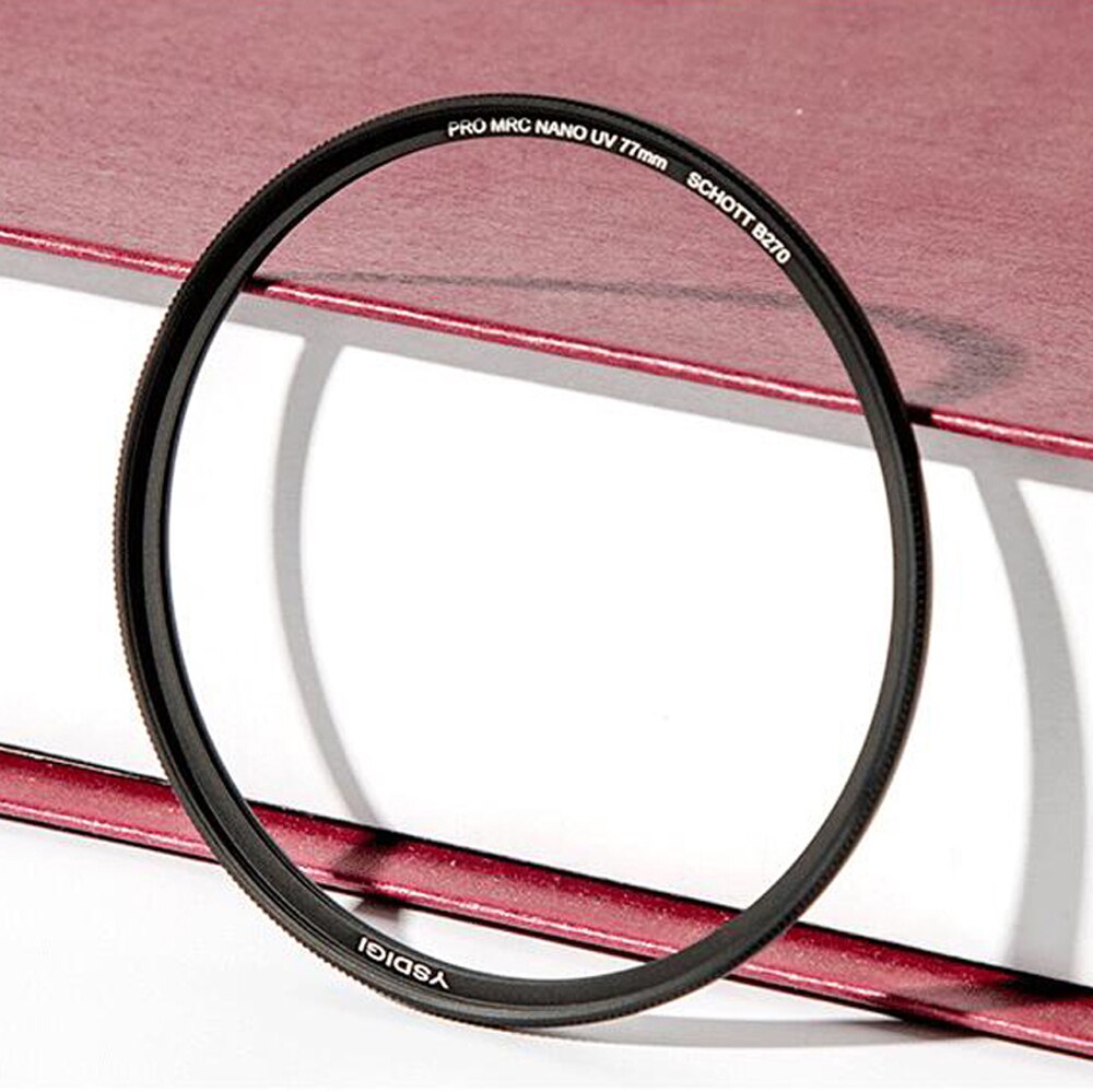 Wyatt 37/40.5/43/46/49/52/55/58/62/67/72/77/82Mm Ultra Slim Mc Multi-coated Uv Ultra-Violet Lens Protector Optisch Glas Filter