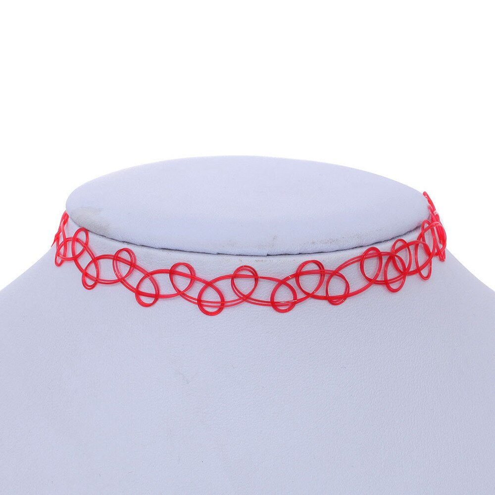 Colliers puissants colorés et Sexy, bijoux de plage en forme de goutte d&#39;eau, clavicule circulaire en toile d&#39;araignée, pour au bord de la mer, , 1 pièce: A
