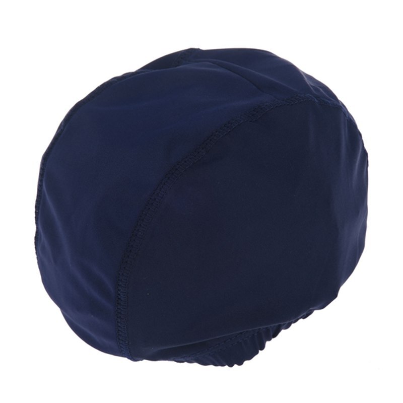 Polyester Mannen Vrouwen Sportieve Flexibele Doek Badmuts Zwemmen Hoed Blauw: Default Title