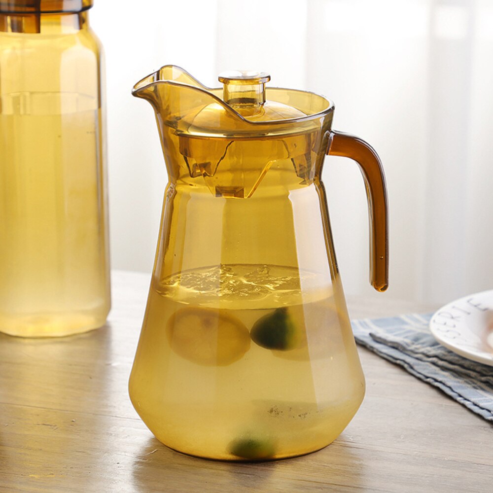 1Pc Water Pitcher Simple Drank Pot /Koud Water Jug Vruchtensap Pot Ketel Theepot Voor Picknick