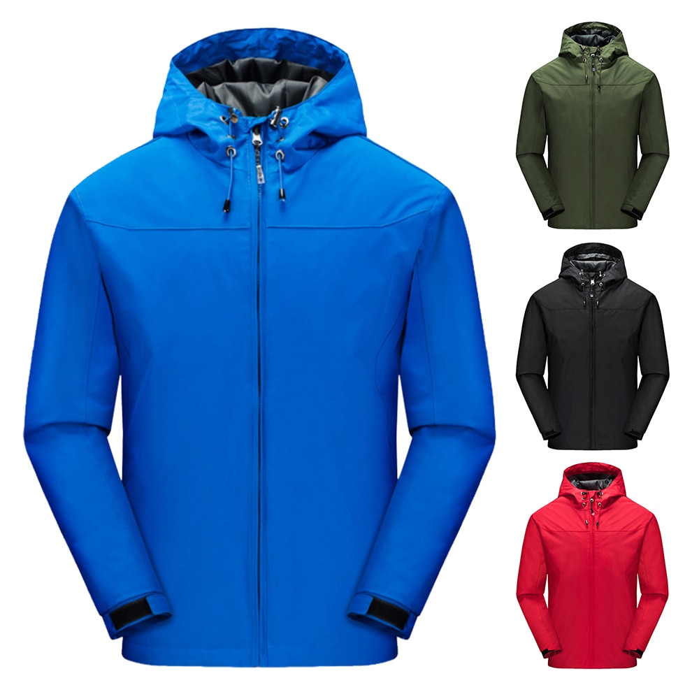 Men Mountain Waterproof Shell Jacket Ski Jacket Windproof Jacket Winter Warm Jacket for Camping Hiking Skiing