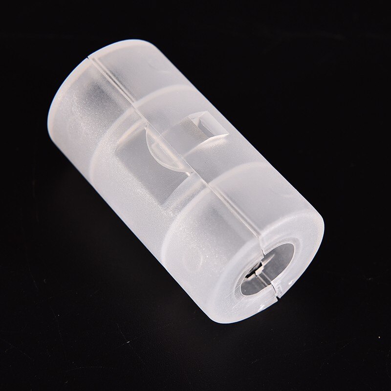 8 Stuks AA Naar C Batterij Adapter – Plastic Converters Om AA Batterijen In C Formaat Te Gebruiken