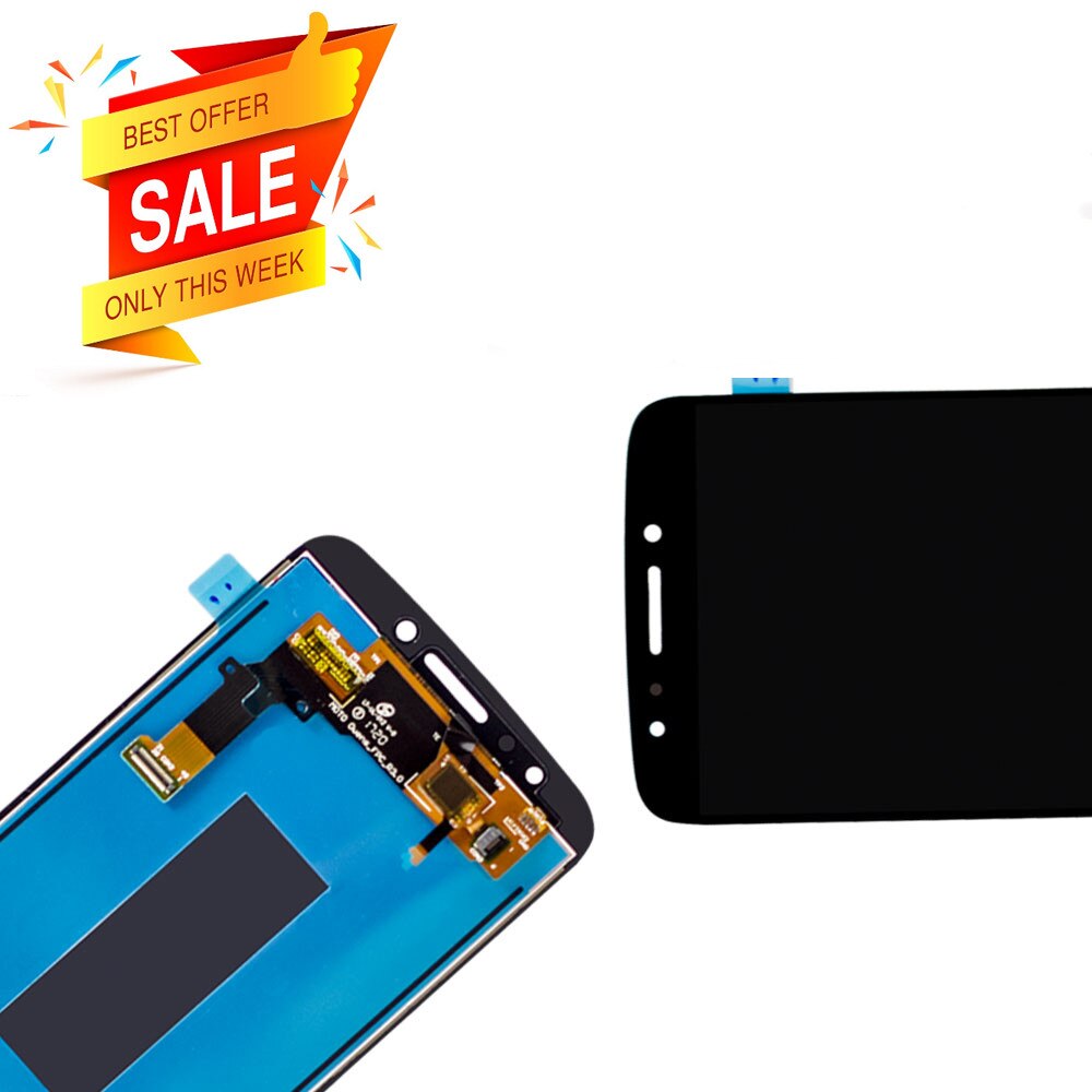 Motorola Moto E4 plus XT1770 XT1771 XT1772 XT1773 XT1775 XT1776 LCD Display Touch Screen Digitizer Assembly Black+Free ship