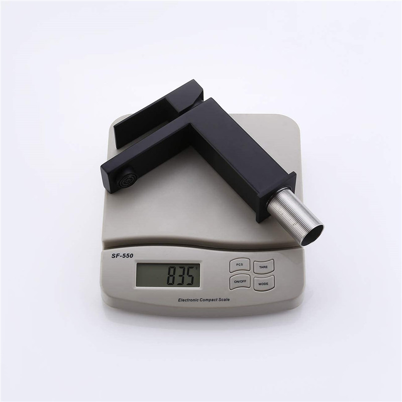 Geborsteld Goud Badkamer Kraan Enkel Gat Moderne Vanity Kraan Enkel Handvat 304 Roestvrij Staal Badkamer Wastafel Kraan