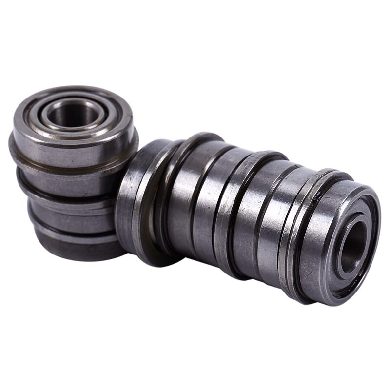 1/4 In Diameter Ball Valves 10-Pcs FR4zz Flanged Ball Bearings - 1/4 X 5/8 X 0.196, Metal Shielded 3 X 5 In Sheet Note Pads