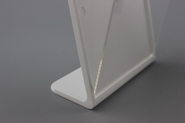 297*210mm A4 Etikett preis Schild karte Clip rahmen L zeichen Poster Etikett Halfter stehen preis sprecher tabletop Schreibtisch Anzeige Gestell