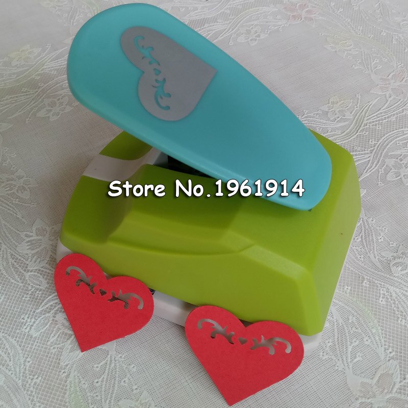4.2cm hollow heart punches limited edition large craft punches decorative hole punch very beautiful puncher