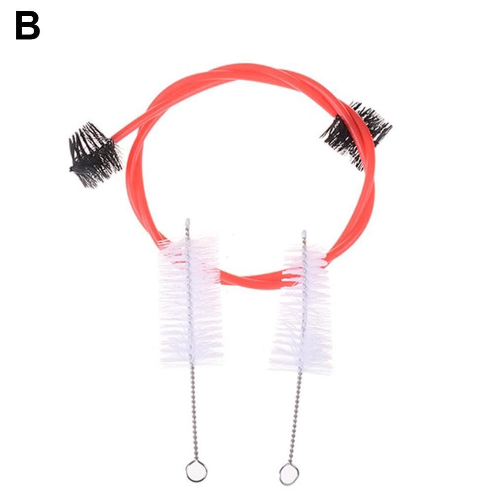 Kit de nettoyage pour trompette Trombone, buse à bulles en laiton, Valve, brosse, tige, accessoires pour instruments de musique, 3 pièces/ensemble: B