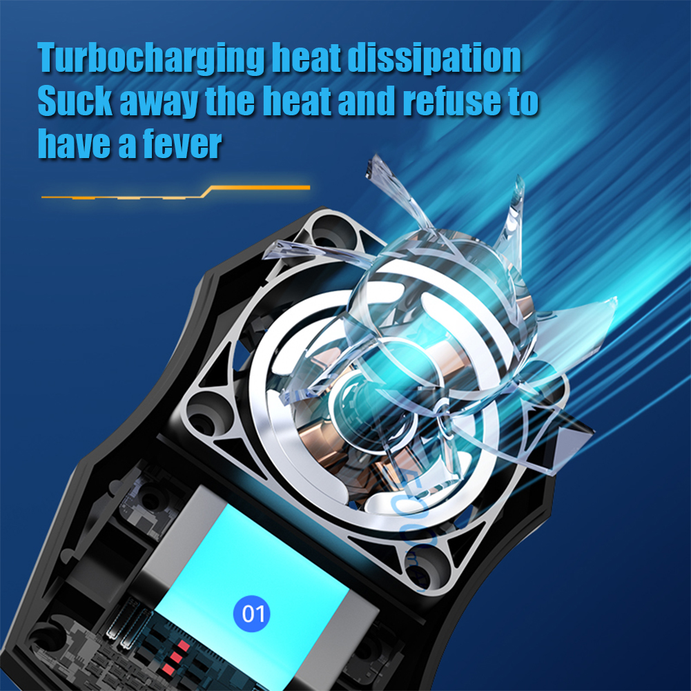 Universal Mobile Phone USB Game Cooler 6000Rpm Heat Sink Cooling Fan Gamepad Holder Radiator For iphone Xiaomi Huawei Samsung